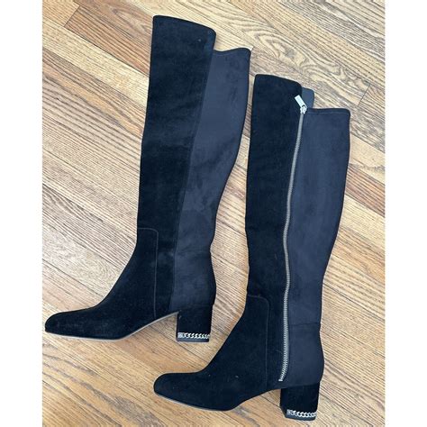 michael kors sabrina over the knee suede boots